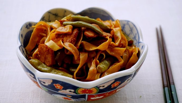 新疆豆角焖面