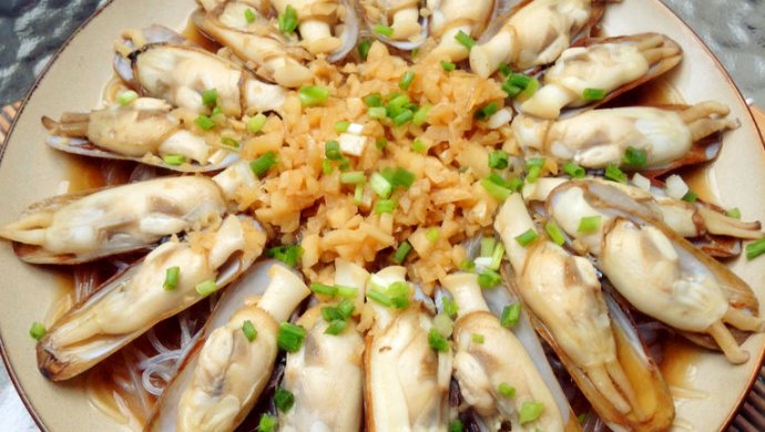 蒜蓉粉丝蒸蛏子