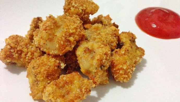 自制健康低卡的美味鸡米花