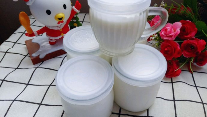 自制原味酸奶