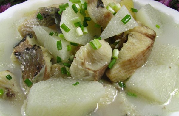 山药黑鱼汤
