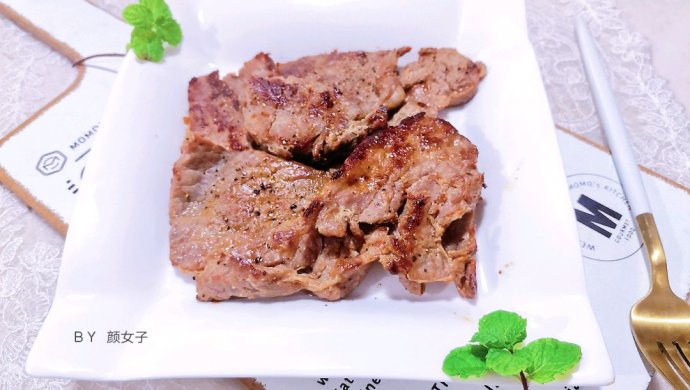 香煎牛肉片