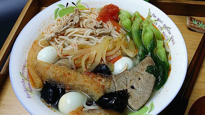 九鲜小煮面
