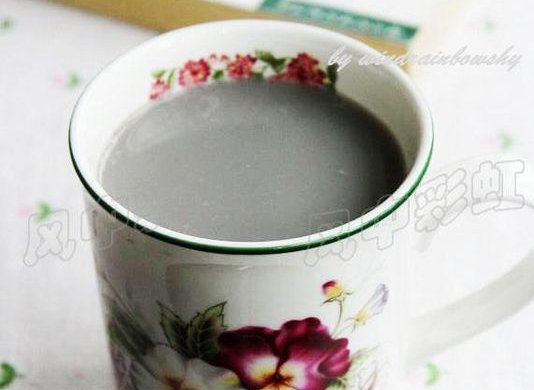 芝麻黑豆浆
