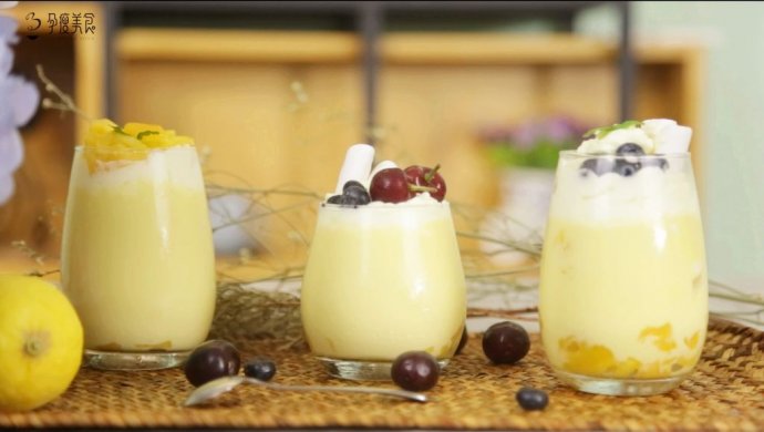孕妇瘦身美食――芒果慕斯杯