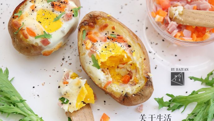 鸡蛋焗土豆