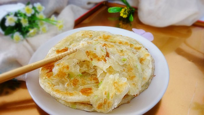 油酥葱油饼