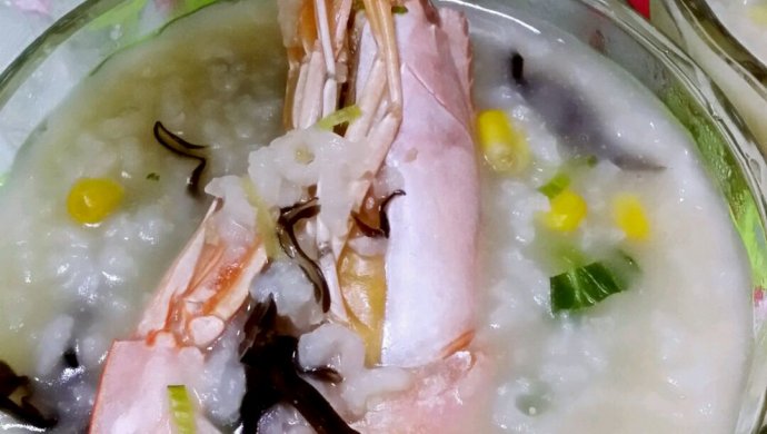 蔬菜海鲜粥