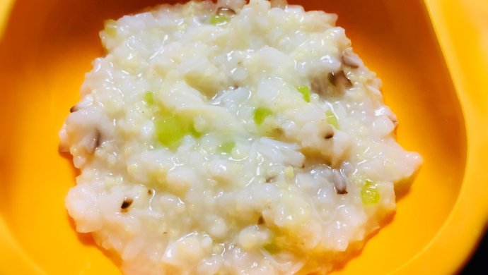 干贝鳕鱼粥
