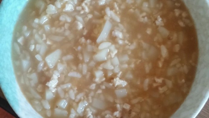 土豆瘦肉粥