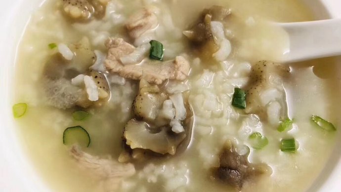 海参瘦肉粥