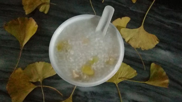 白果瑶柱粥