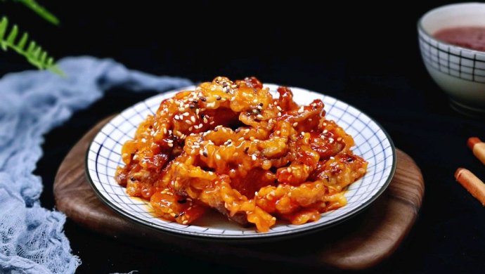 茄汁里脊肉