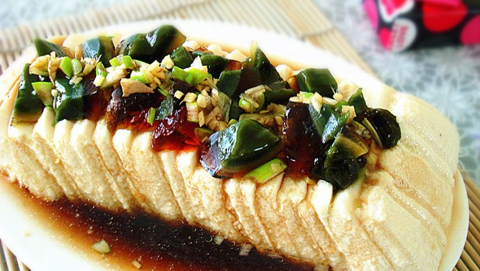 松花豆腐