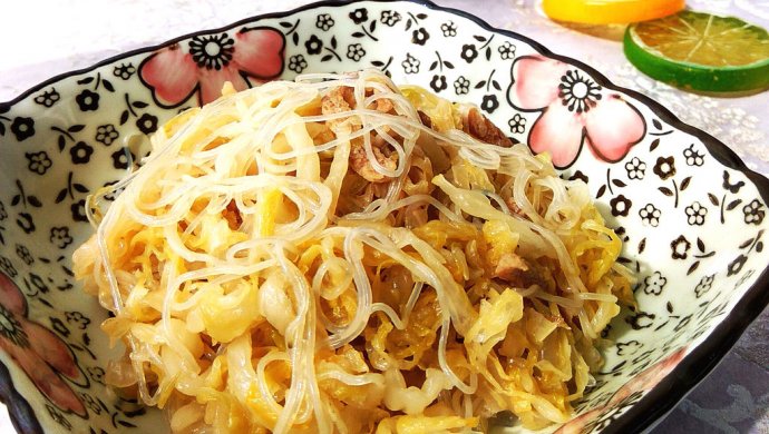 东北家常酸菜炒粉