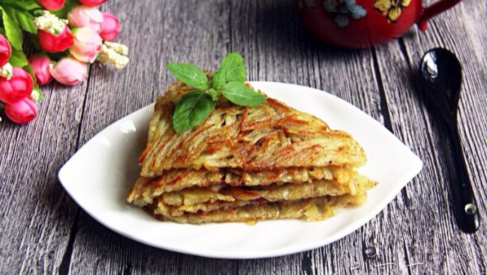 简单的美味【土豆丝饼】