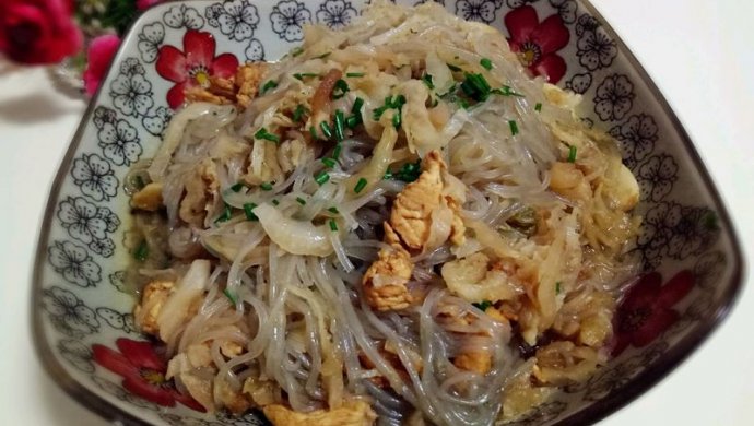酸菜炒粉条