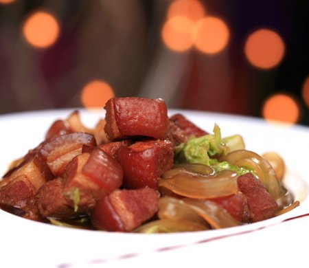猪肉白菜炖粉条