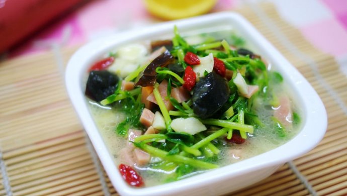 上汤豆苗