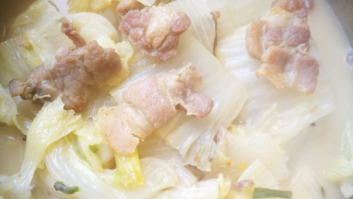 猪肉炖白菜