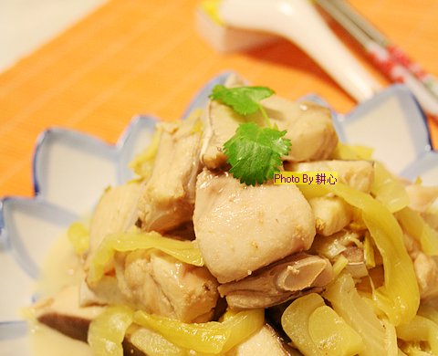潮汕咸菜炒鲨鱼肉