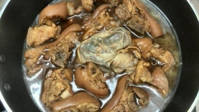 卤水猪手