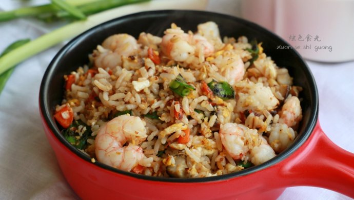虾仁炒饭