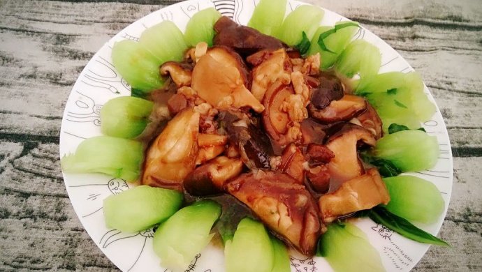 耗油香菇油菜