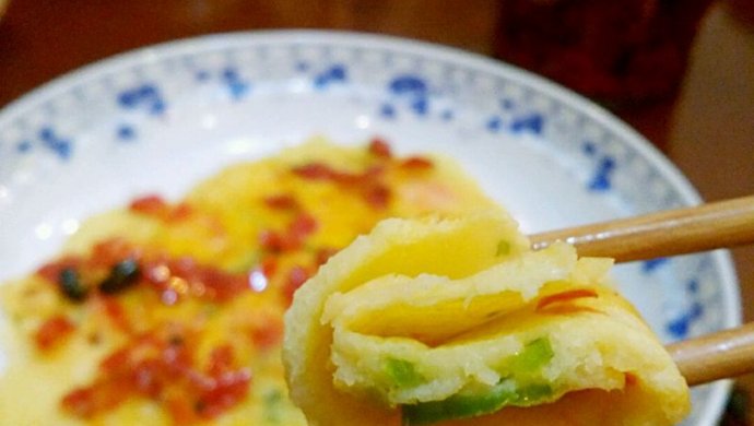 什锦鸡蛋饼