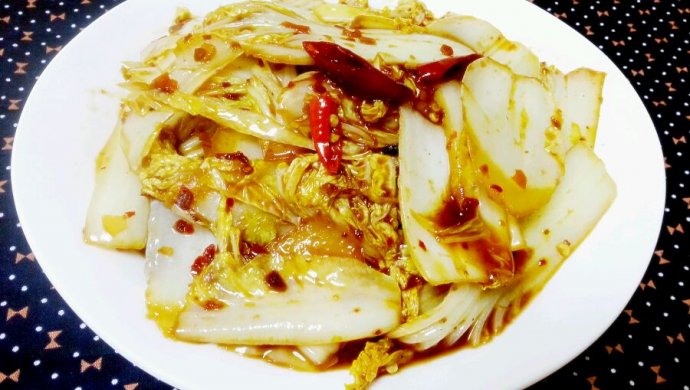 超级简单的酸辣白菜
