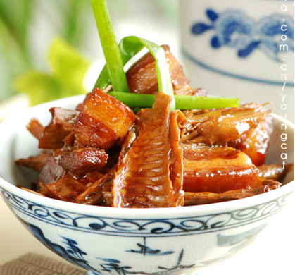 笋干烧肉
