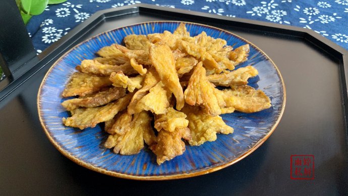 干炸香菇，吃起来比肉还香