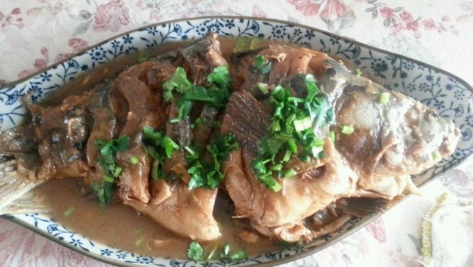 酱炖鲤鱼