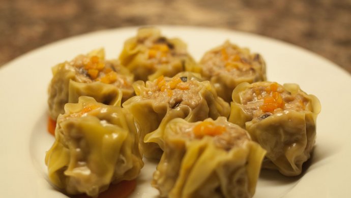 曼步厨房 - 虾肉烧卖