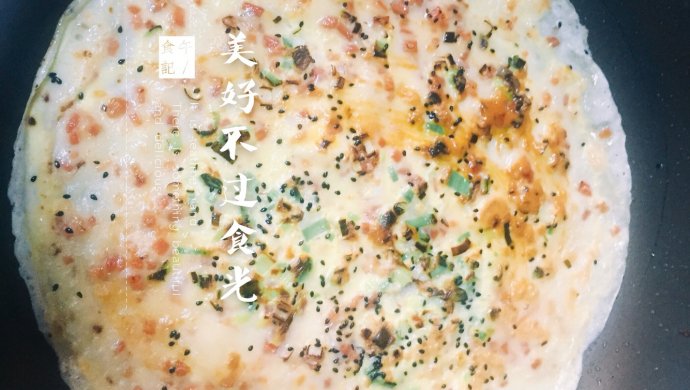 胡萝卜鸡蛋煎饼