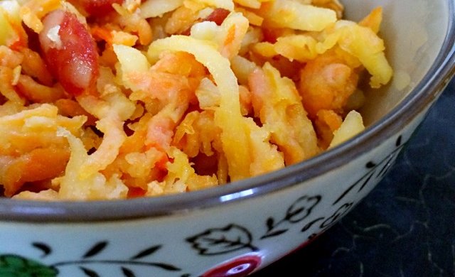 山西美味面食---拨烂子(又名不烂子)