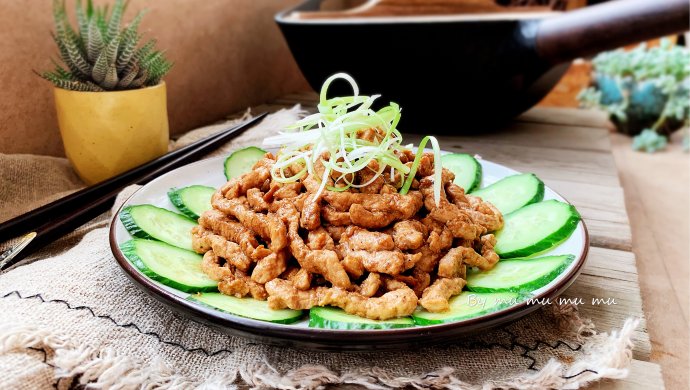 快手版京酱肉丝