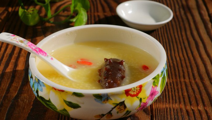 海参小米粥