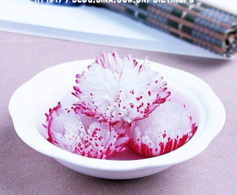糖醋萝卜花