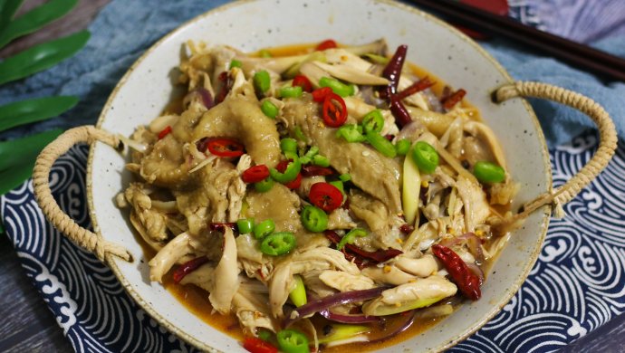 年夜饭-椒麻鸡