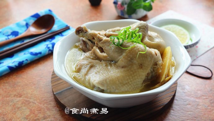姜葱砂锅鸡