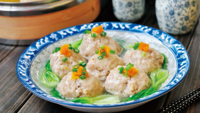 年夜饭|清蒸狮子头