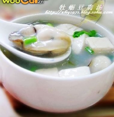 牡蛎豆腐汤