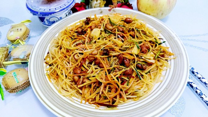 三丝炒粉