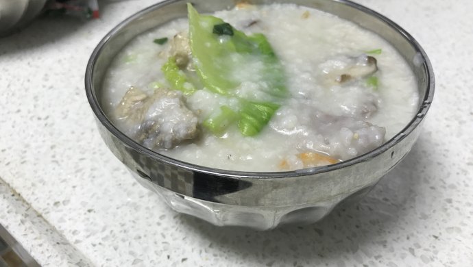 香芋排骨咸粥-闽南特色