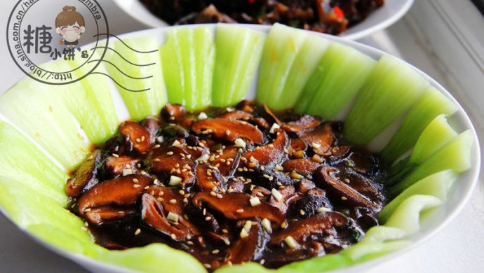 小清新【蚝油香菇油菜】