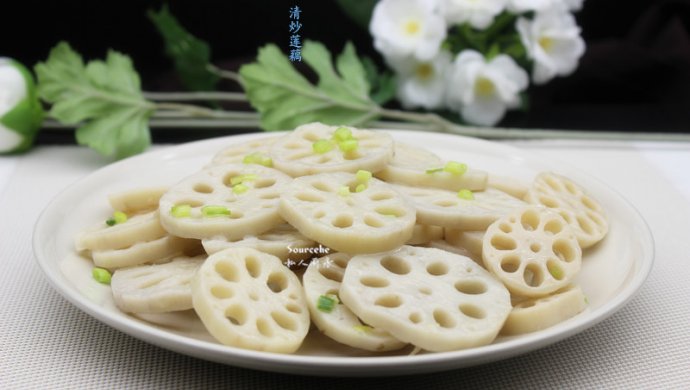 清炒莲藕