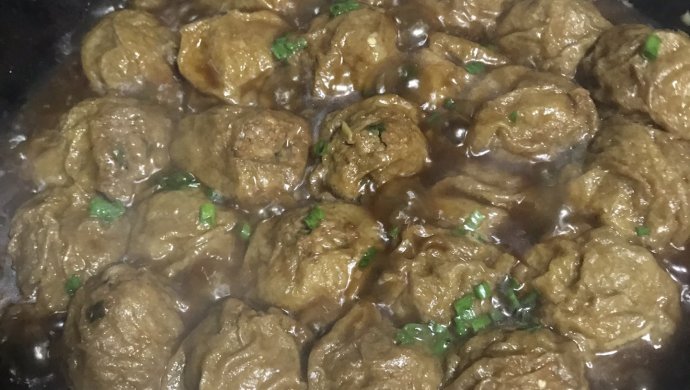 油面筋塞肉（油面筋酿肉）