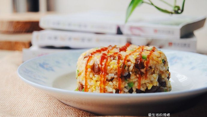 腊肠蛋炒饭