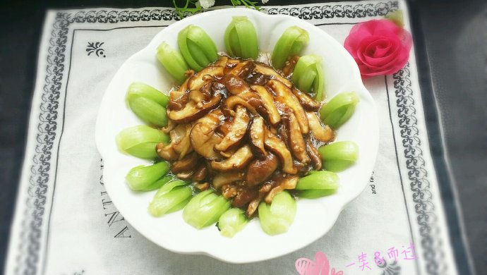 蚝汁香菇油菜